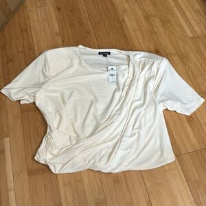 NWT Express white work blouse